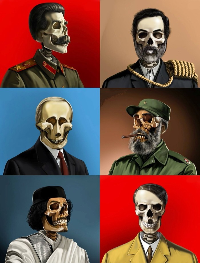 World Famous Dictators - meme