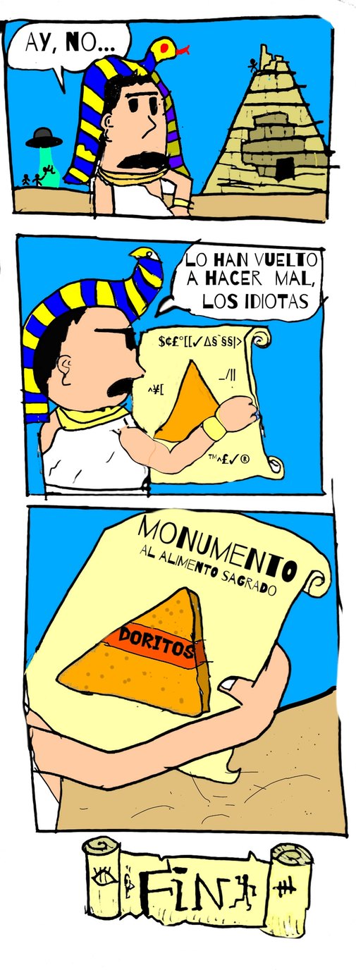 La razon de las Piramides - meme