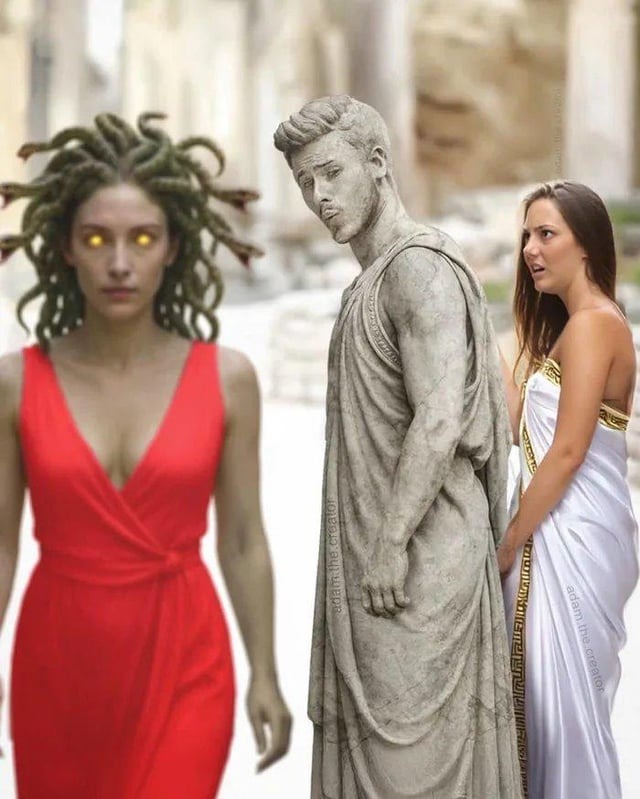 versão grega - meme