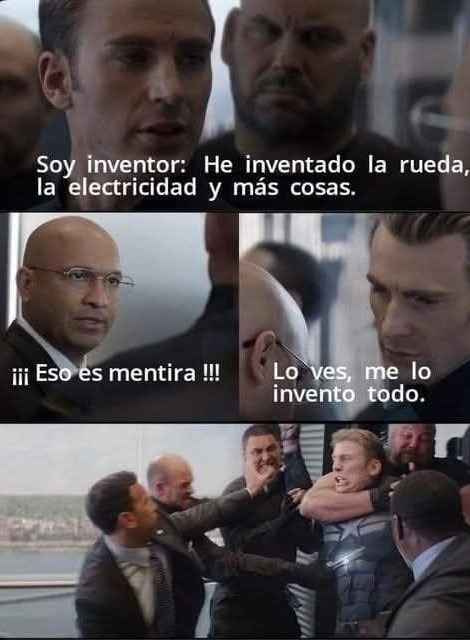 se lo inventa todo - meme