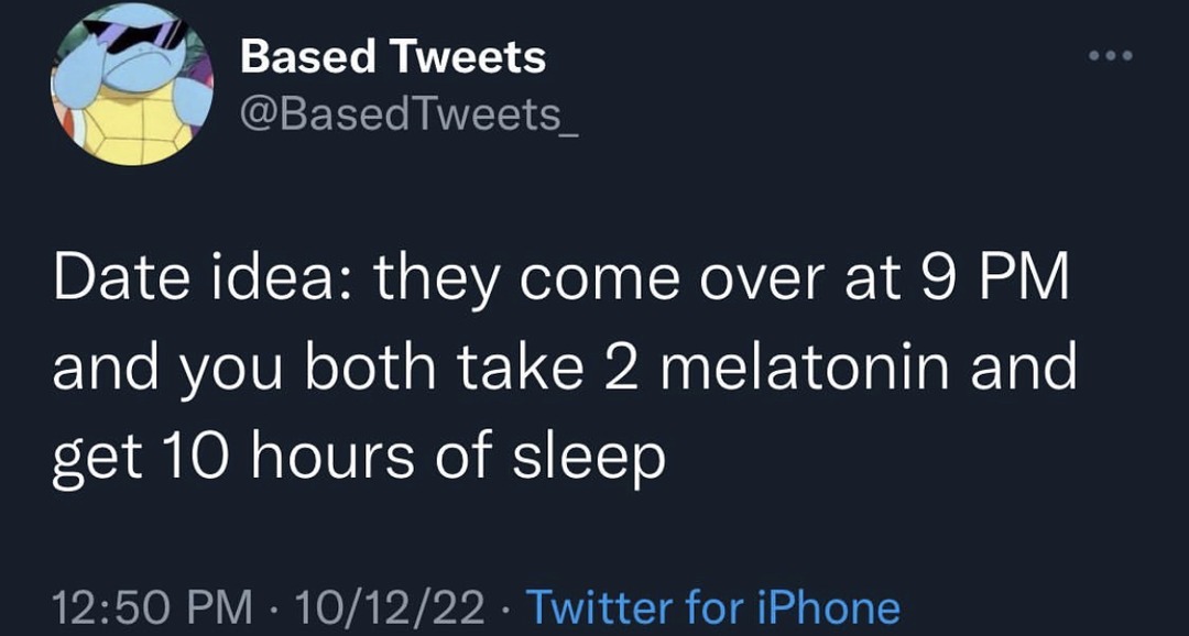 Sleep > females - meme