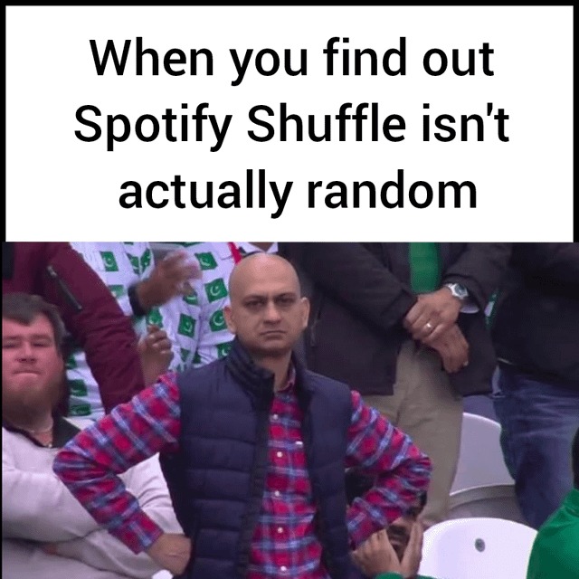 Not cool Spotify - meme