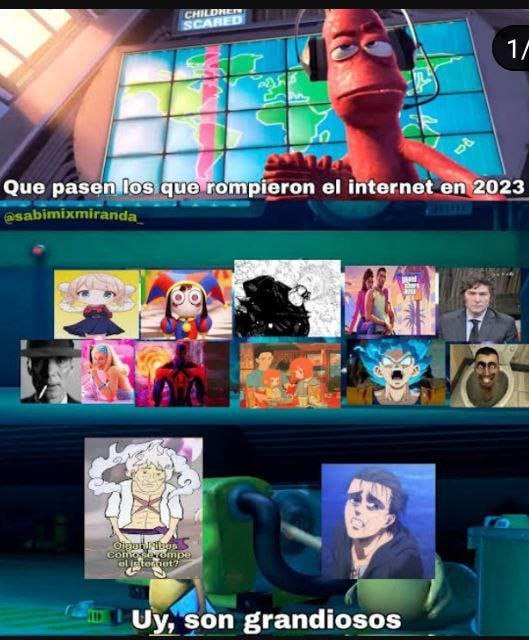 personajes que se hicieron memes virales en 2023