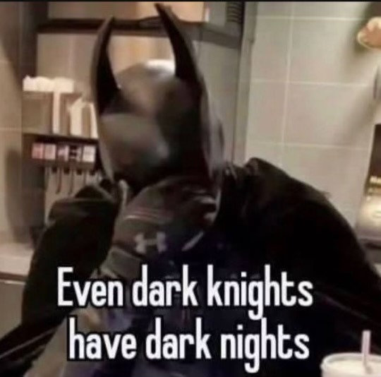 Dark nights - meme