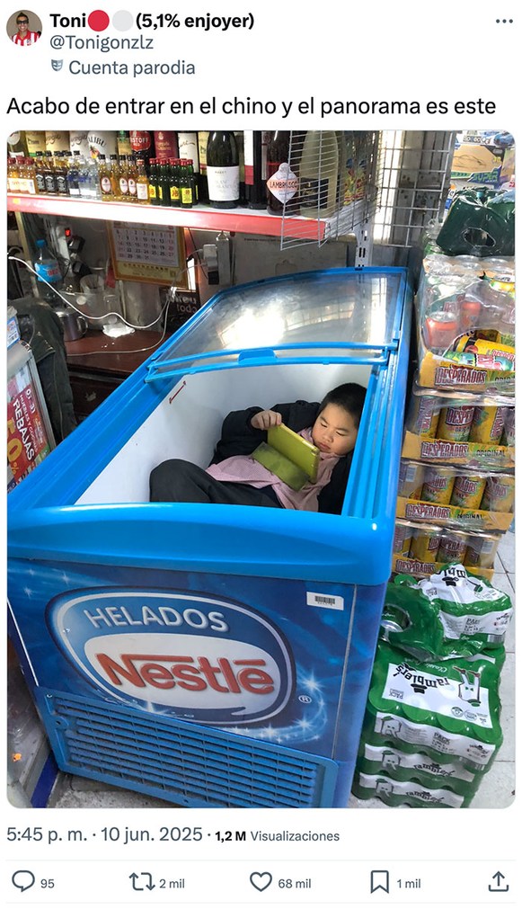 Entré al chino y me recibió el caos más random del planeta - meme