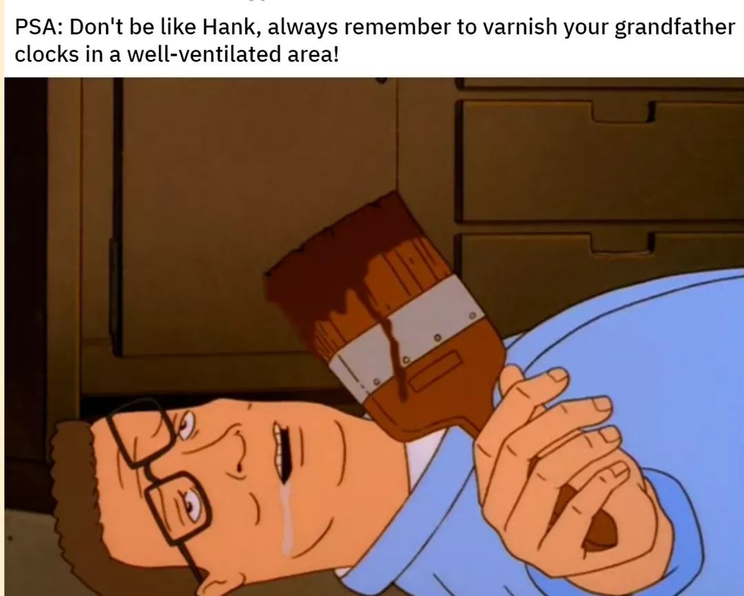 High as Hank - meme