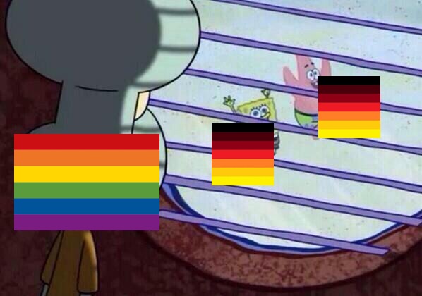 Germany started Stolzmonat. It's like pride month, but instead of degeneracy, we celebrate our countrys. It's starting to go worldwide. If this is successful, pride month might be canceled in the future - meme