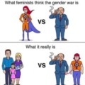 The gender war be like
