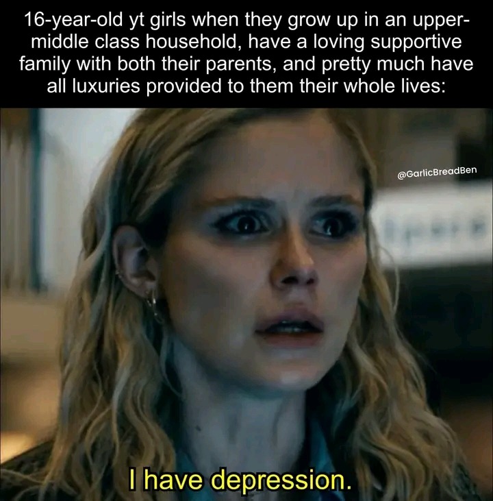 I'm broken, you don't know my struggle - meme