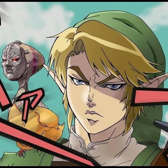 Link's Bizarre Adventure - meme