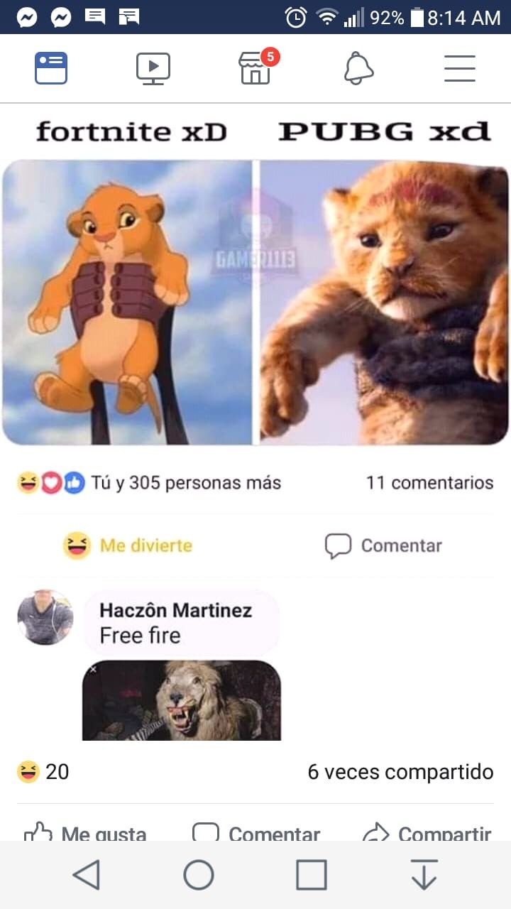 free fire siempre sera el peor juego de la play store - meme