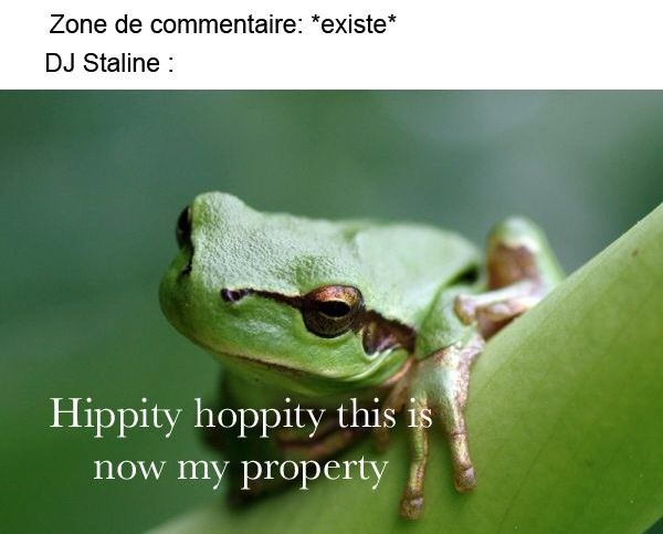 Hippity hoppity this is now OUR property - meme