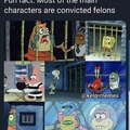 which sponge bob character did the worst crime of them all?