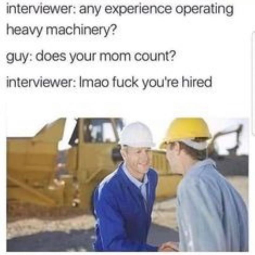 hired - meme