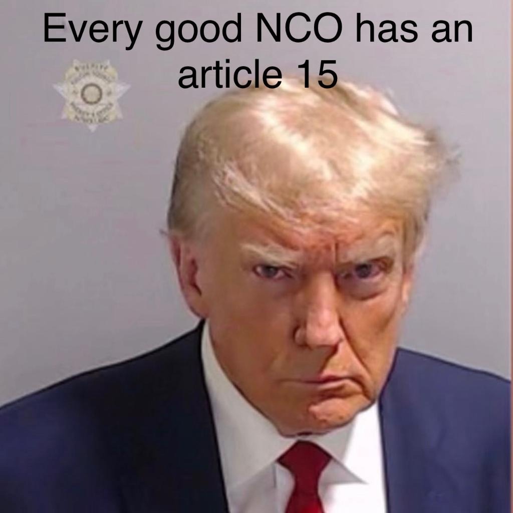NCO Trump - meme