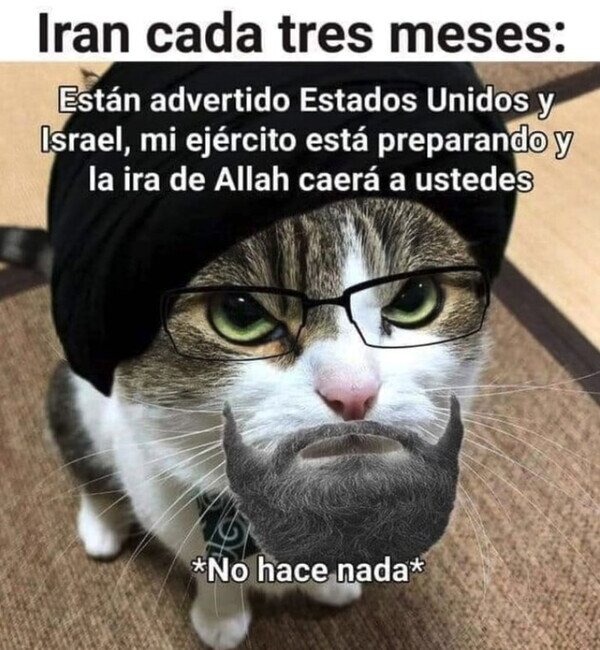 El mejor meme de irán que he afanado