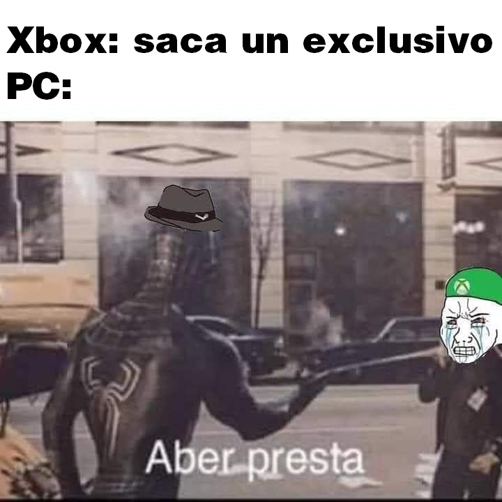 Microsoft es dueña de Xbox y Microsoft Windows, por eso cada vez que un juego sale para Xbox, sale también para PC - meme