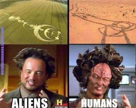 Se ha confirmado que los aliens existen, buen julio - meme