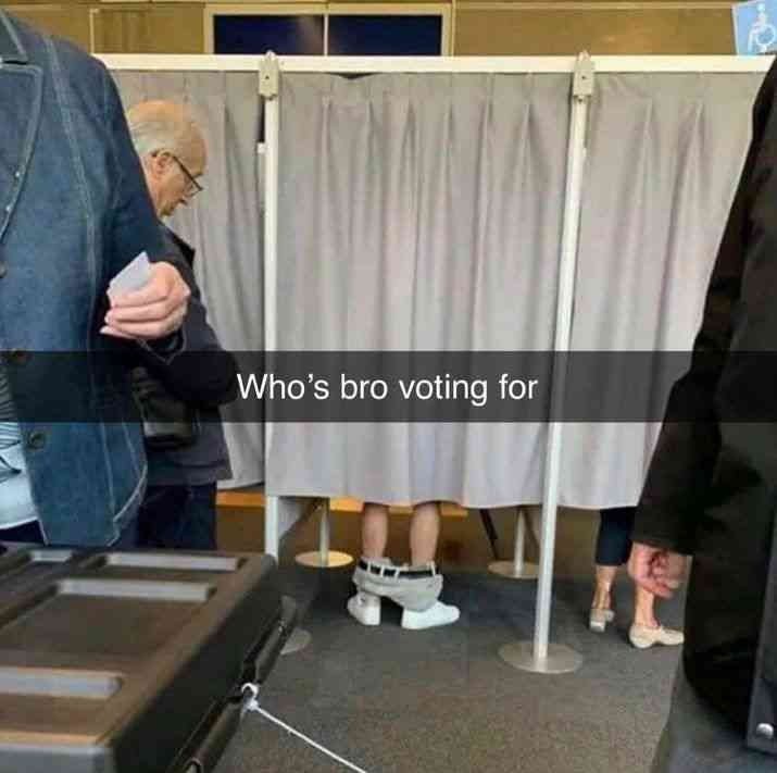 El título se fue a votar. - meme