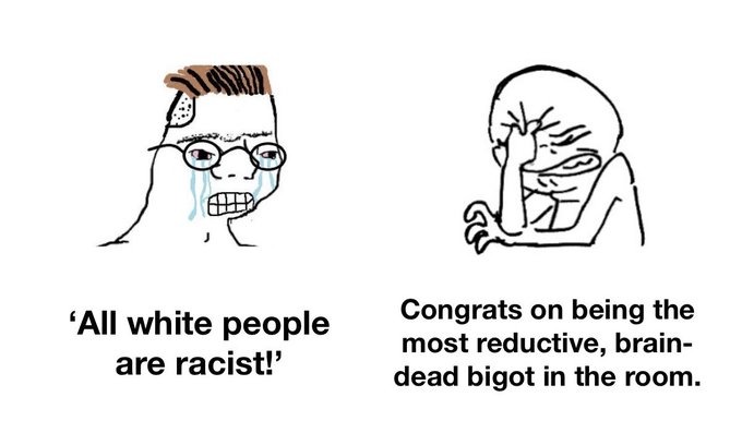some whiteys even laid down their lives for us, you cretin - meme