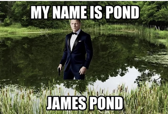 James Pond - meme