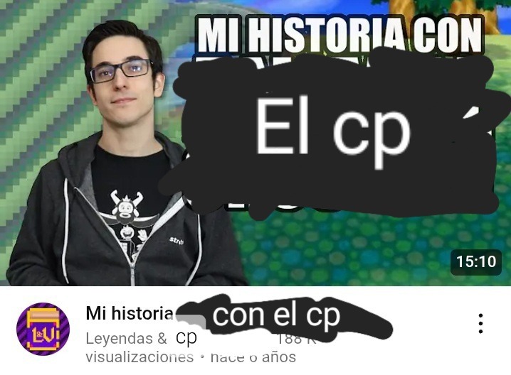 Mi historia con el cp - meme