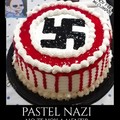 Pastel Nazi.     Hoy es mi cumpleaños :D