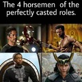 Perfect Marvel cast