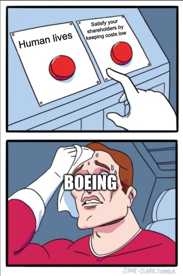 Choose Boeing - meme