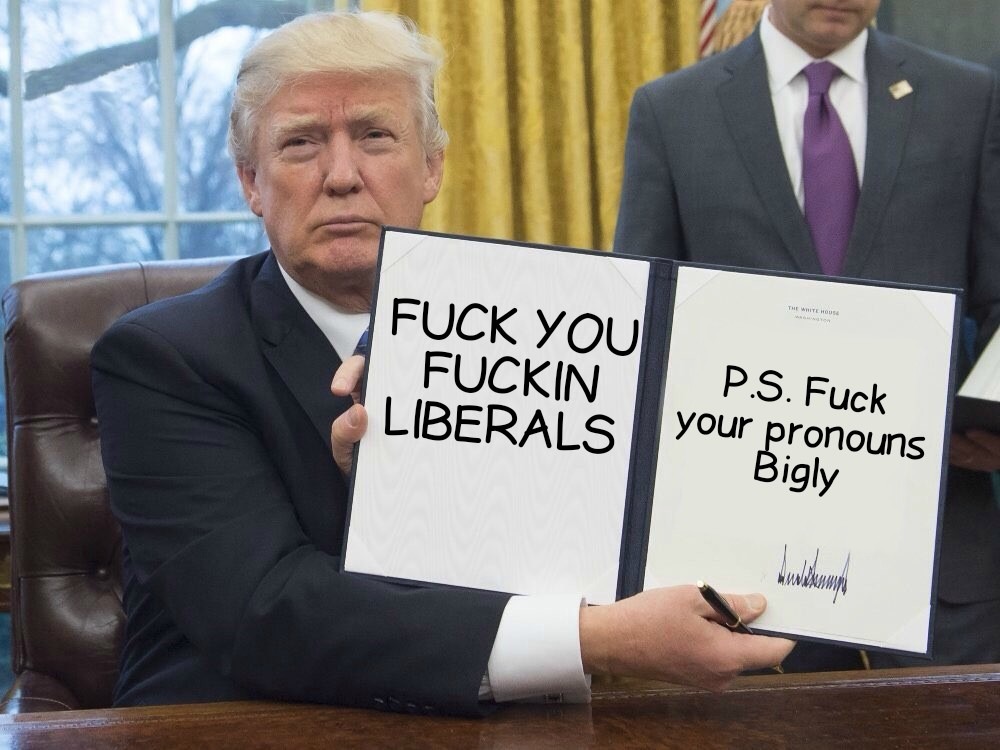 Liberals Suck it - meme
