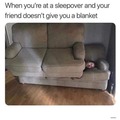 Sleeping without a blanket