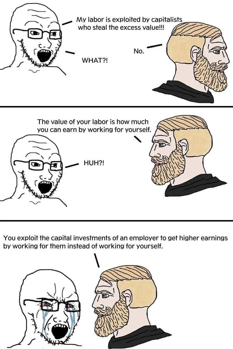 Economy lesson. - meme