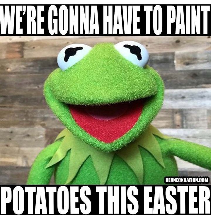 There goes Easter - meme