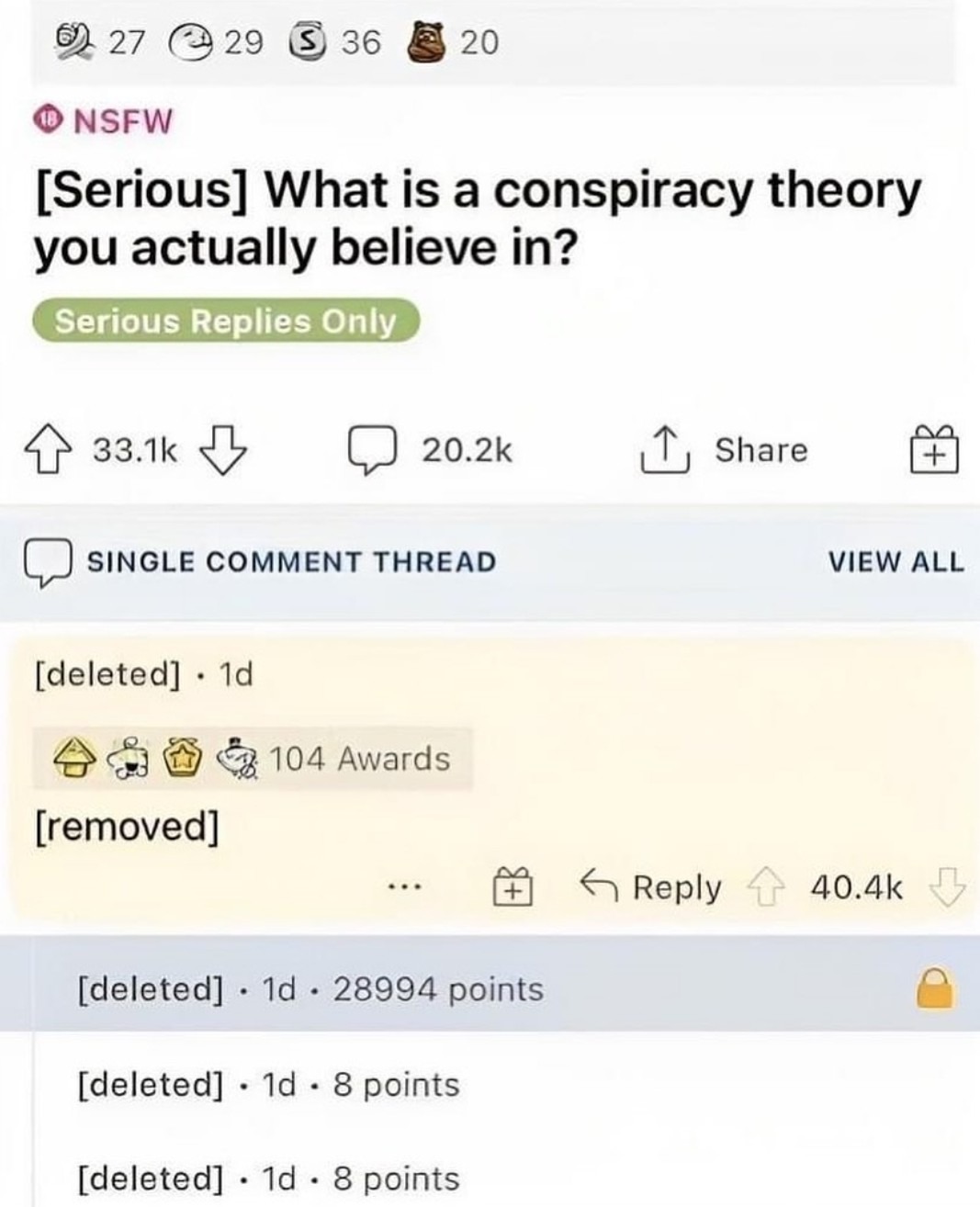 It was probably the [REMOVED] that reported - meme