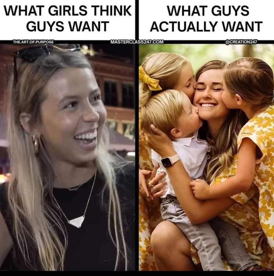 What we want - meme