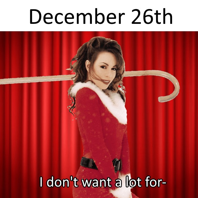 See you next year Mariah Carey - meme