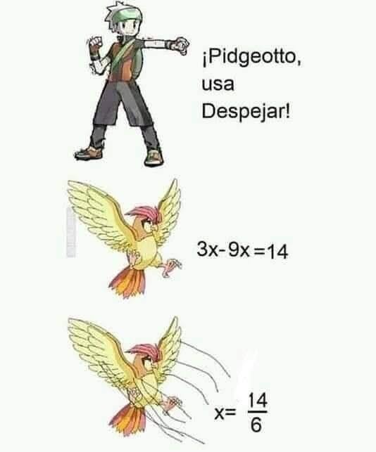 Matemon, resuelvelos a todos :memedroid:
