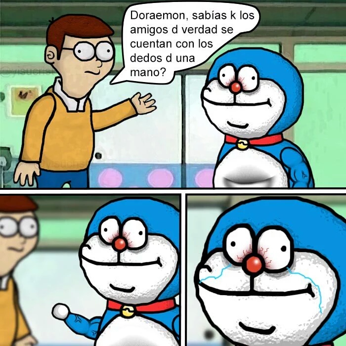 Doraemon fuck life - meme