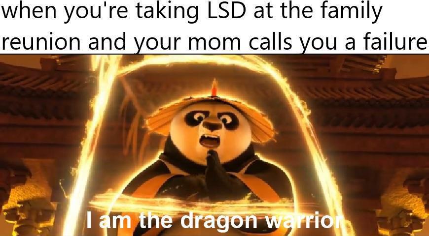 Title has never taken LSD, what's it like? - meme