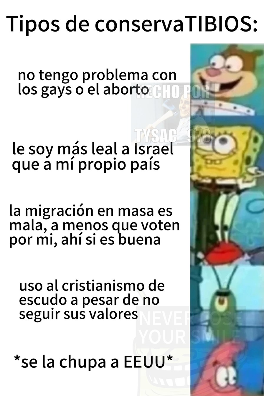 El estado absoluto de la derecha normi - meme