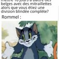 honneur au unités de chasseurs belges