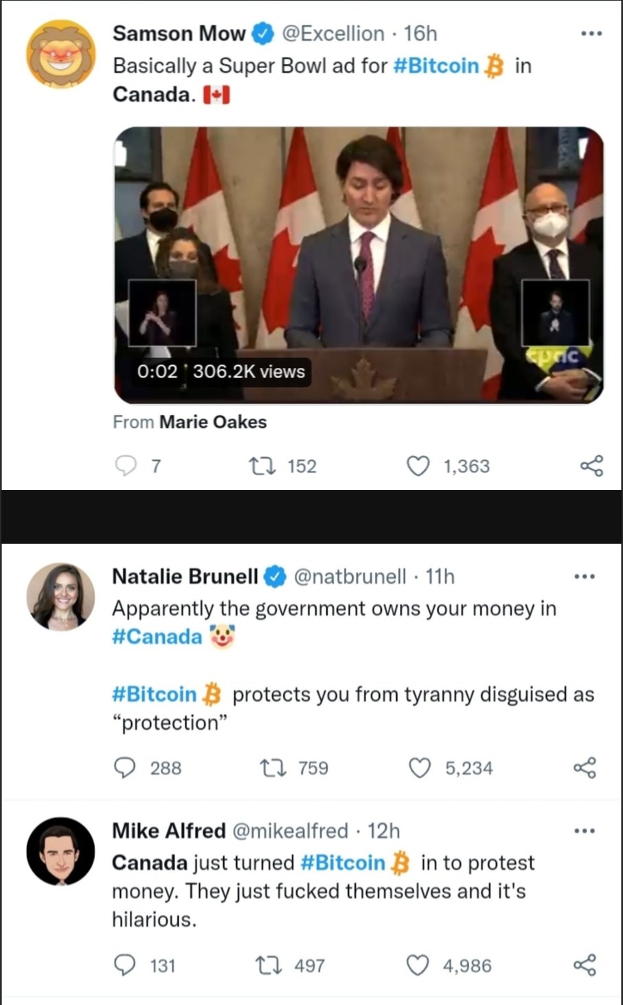 Trudeau teaching us all why we need Bitcoin - meme