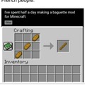 How to make a baguette mod