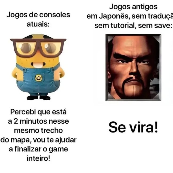 Games antigos - meme