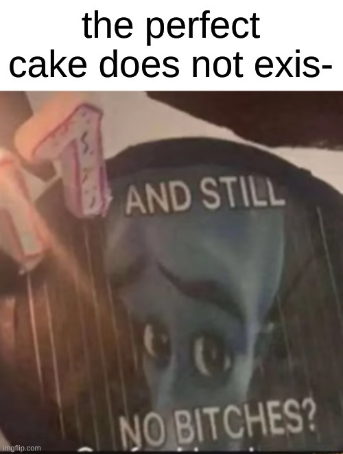 And still no bitches cake - meme