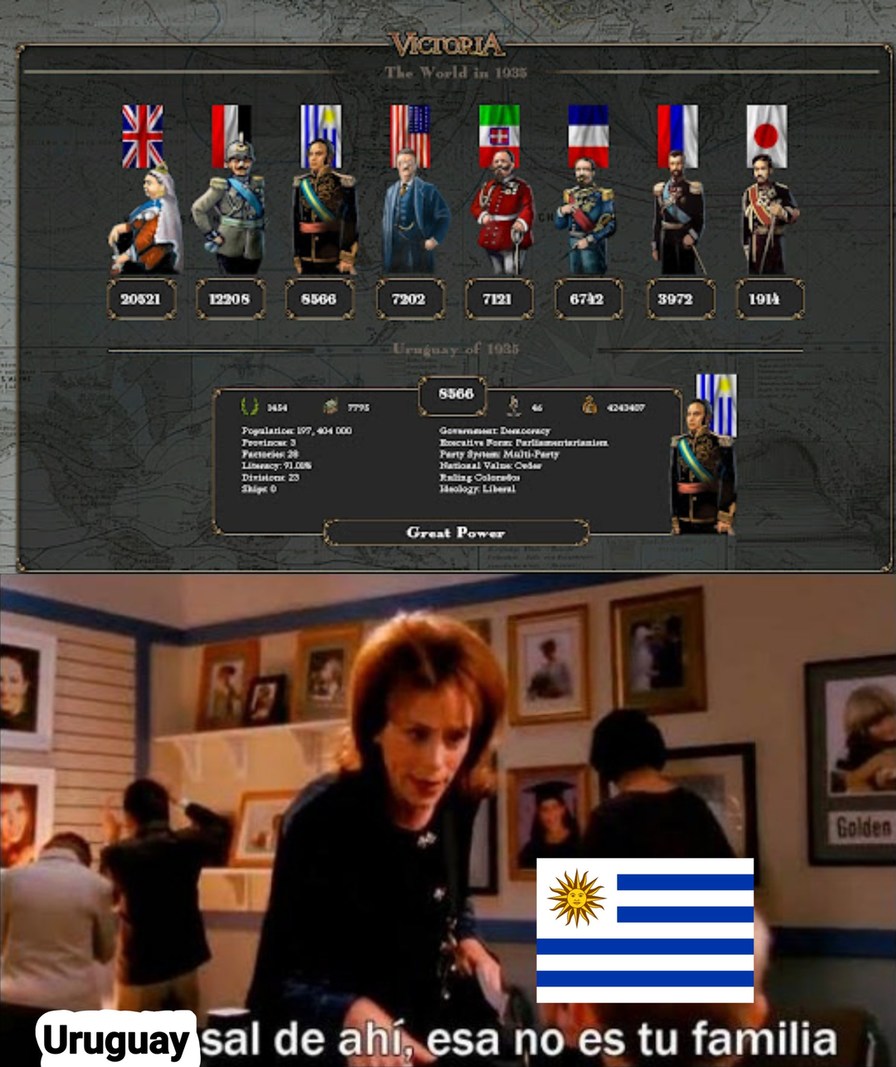 Mi Uruguay potencia mundial pe causa - meme