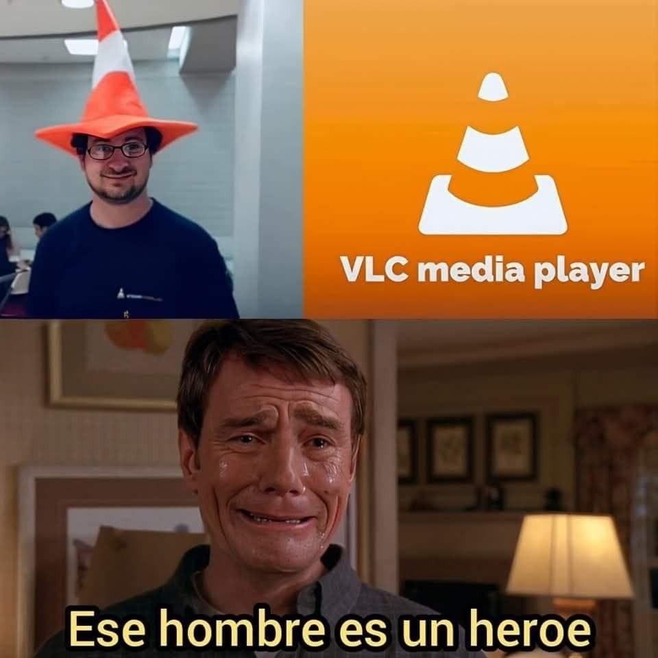 VLC media player, el pana que nunca falla - meme