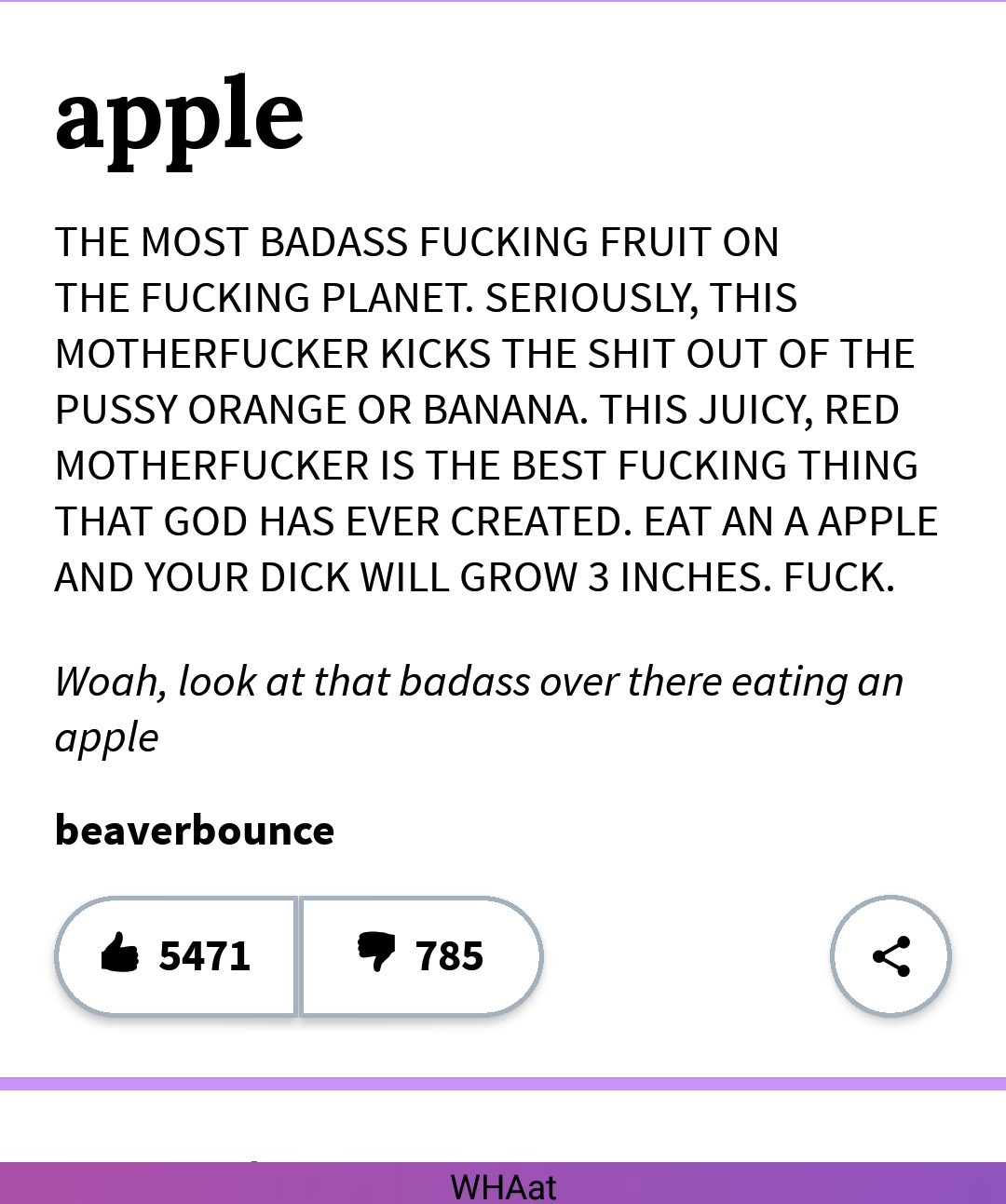 Some badass apples - meme