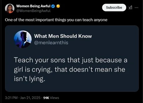 Important things you can teach your son - meme