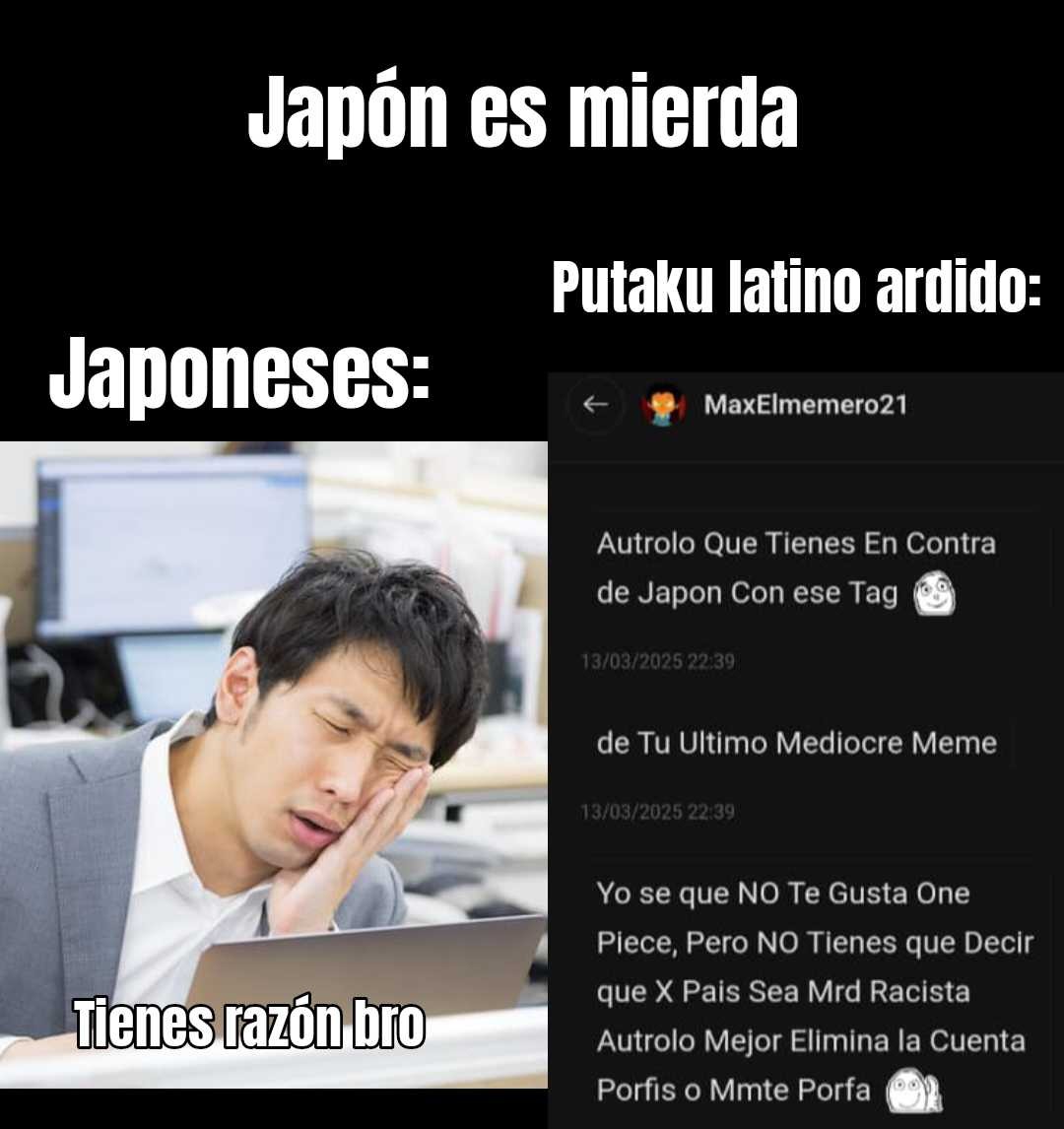 Agradecimientos para El_Maxym por la Screenshot de la conversación - meme